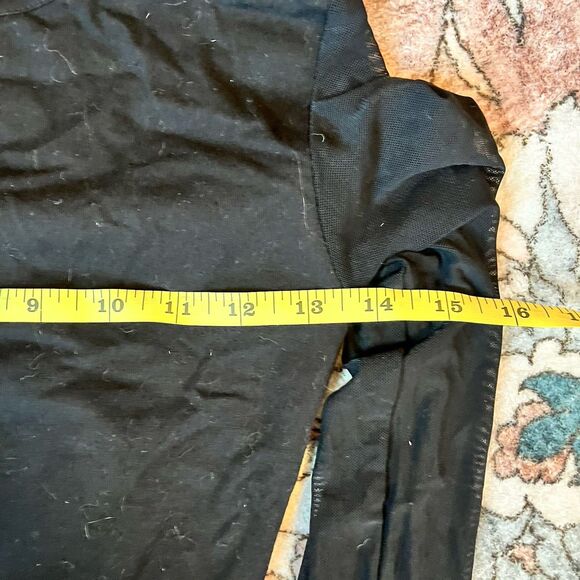 Affliction Live Fast Women’s Bodysuit Size XS Sheer Mesh Low Cut Black Moto - Picture 9 of 10